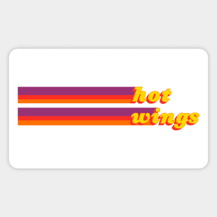 Hot Wings Hot Stripes Magnet